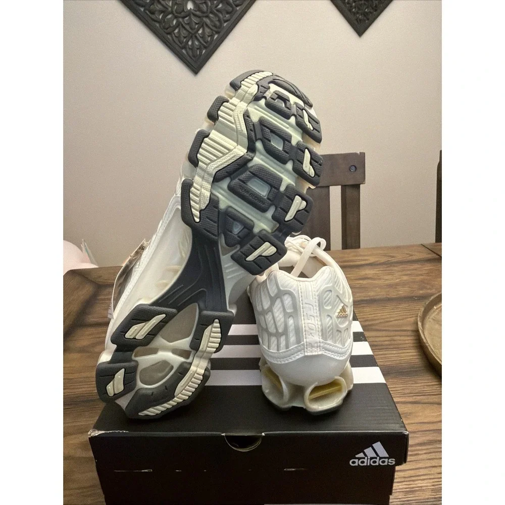 Adidas Megaride F50 Mans Shoes Cloud White Ice Gold Met KI4740 Sz 12 …X2